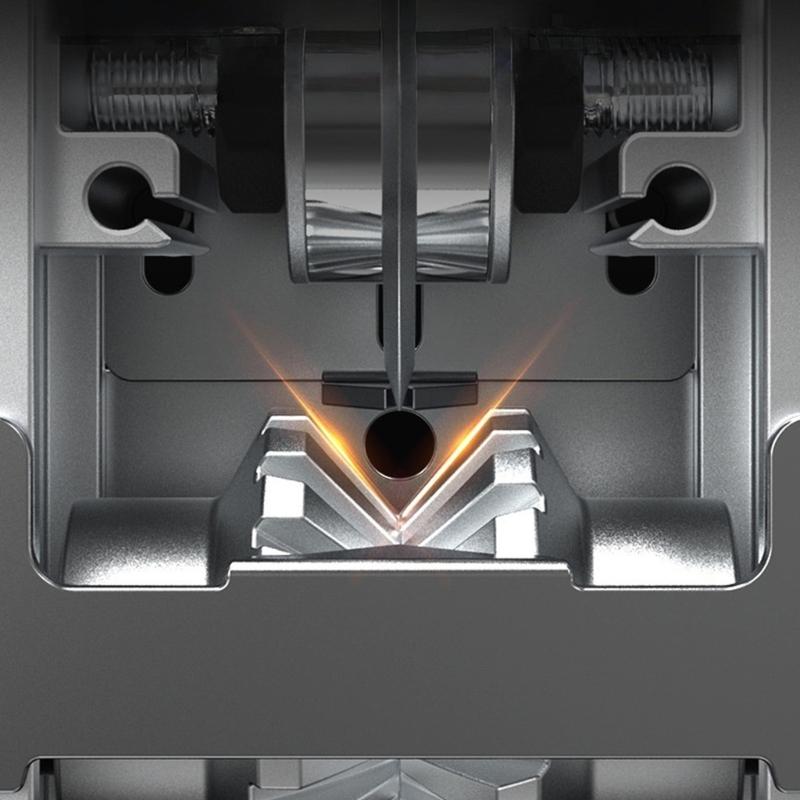 Multifunction Industrial Aluminum Alloy Cable Stripper Tool with Switchable Manual and Drill Powered Mode for Durability