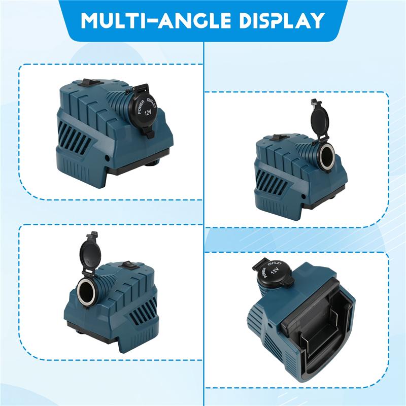 A96I-Car Adapter Converter For 18V Li- Battery Car Cigarette Lighter Sockets Power Wheel Adapter
