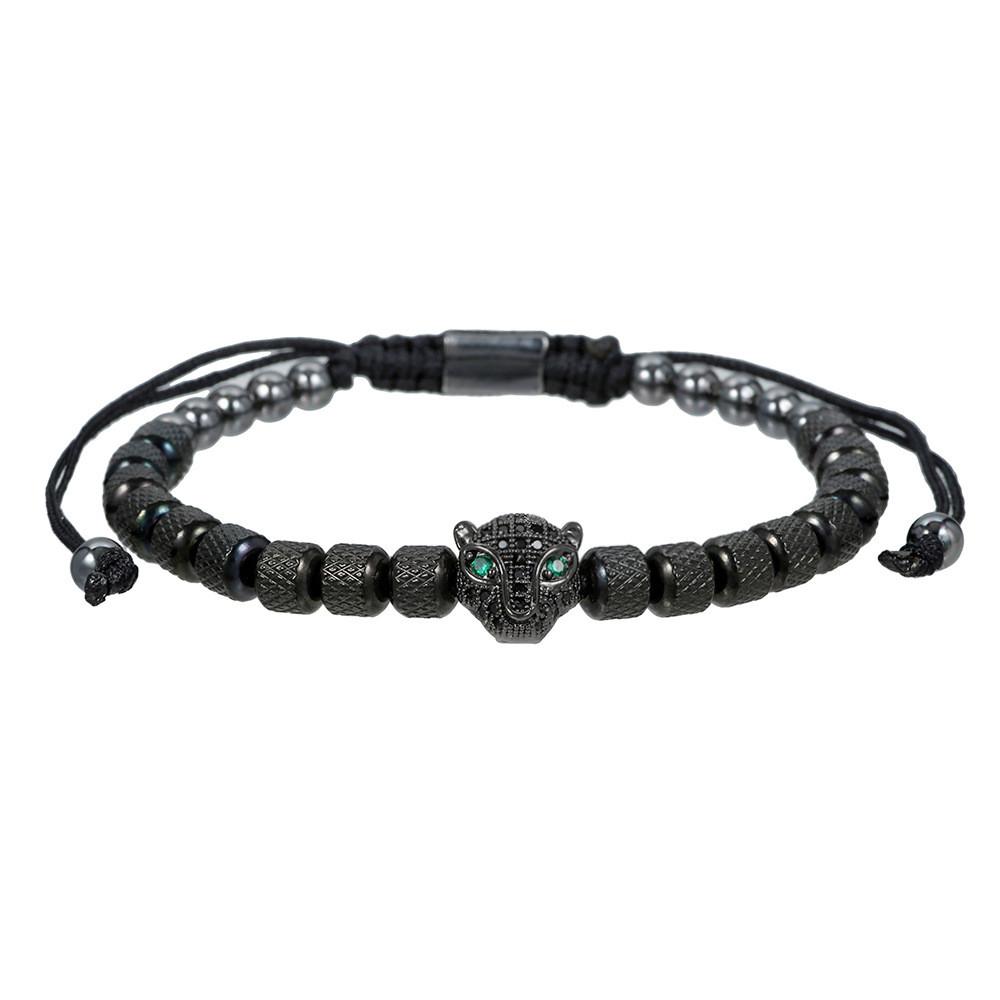 Leopard Animal Jewelry Bracelet With Adjustable Copper Material For Gift And Travel Souvenirs
