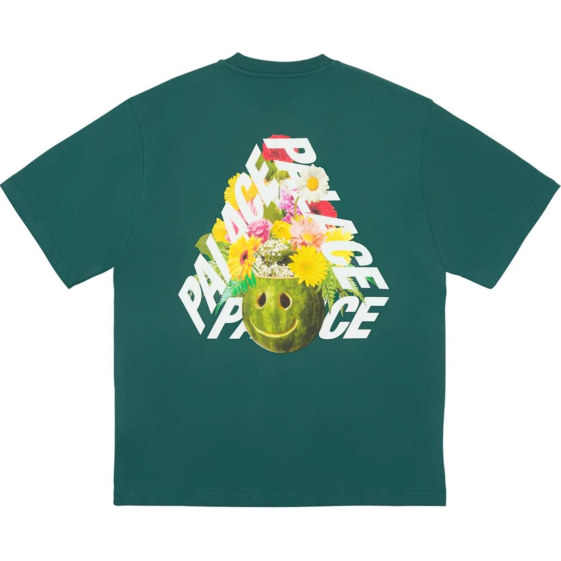 

Palace Футболка P-3 Punch Racey Green унисекс-топы P27TS017 L