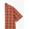 Cotton Check Short Sleeve Shirt Studio Tomboy 9105321191ar 