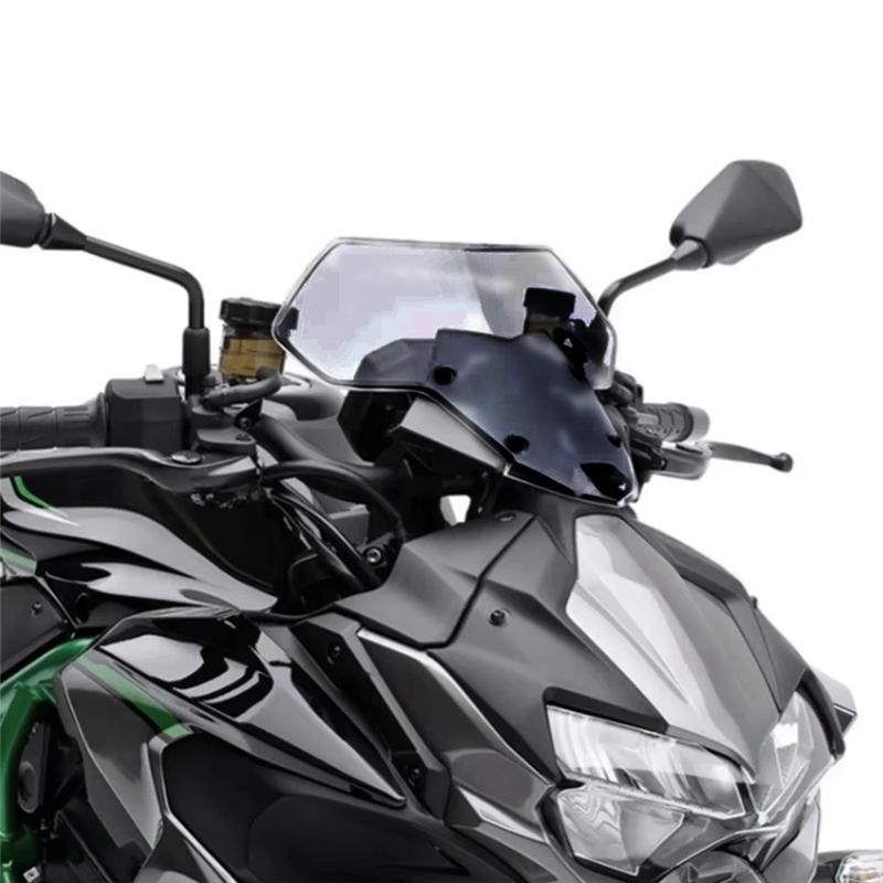 Motorcycle Windscreen Windshield Wind Screen Shield Deflectors For Kawasaki ZH2 SE -2024 Parts-A87Q