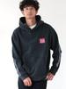 B:MING LIFE STORE by BEAMS Manhattan Portage Peach Skin Sleeve Print Hoodie, Men's, Black, Size S_92130014647