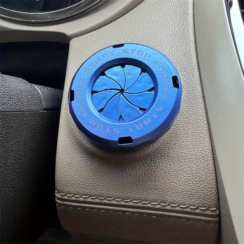 Decorative Cover for The One-Button Start Knob of And Motorcycles, A Personalized Ignition Ring for Car Interior Additions