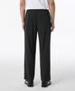 MUSINSA STANDARD Crinkle Loose Tapered Elastic Waist Pants [Dark Gray]