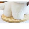 Cute Cat Plush Toy With Bow Tie Soft Fluffy Stuffed Kitten Doll For Kids Adults Home Decoration Bedroom Ornament Birthday Gift