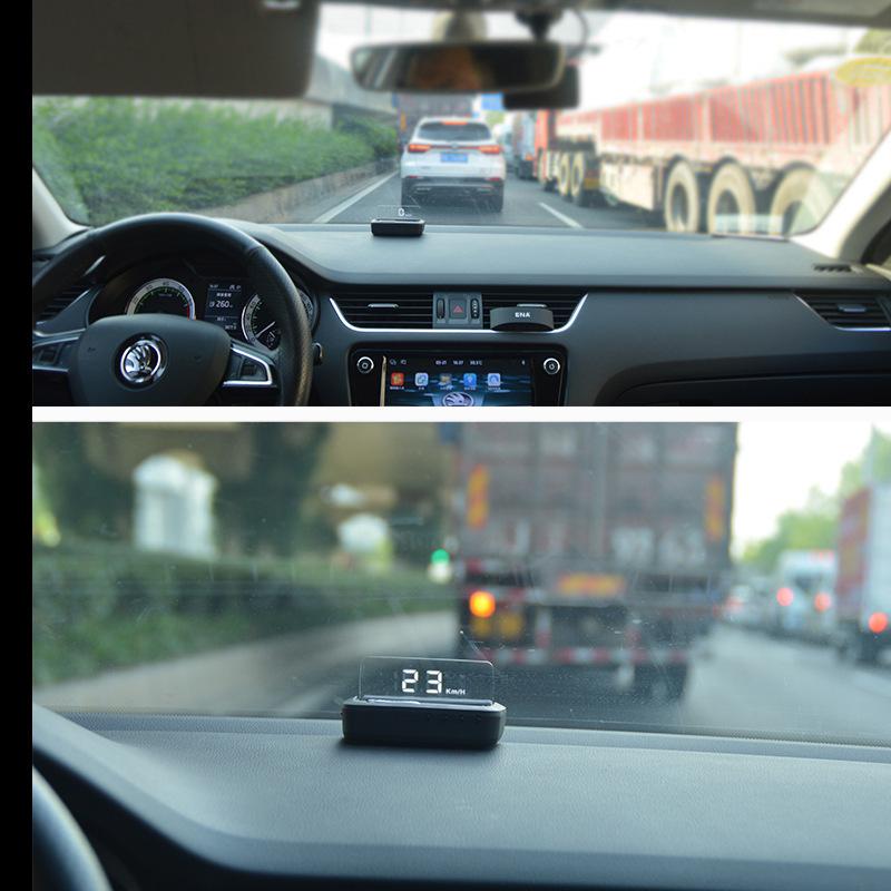 Universal HD Car Head-Up Display Speedometer - No Ghosting H80