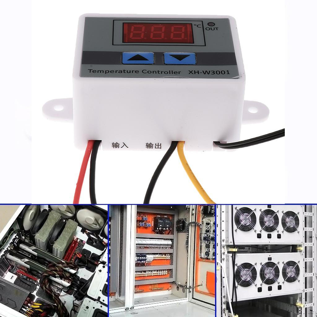 1 pezzo XH-W3002 12V/24V/220V Interruttore Microcomputer Controllo Digitale Temperatura