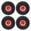 4pcs For SCX24 Wheels Small Compact Safe   Stable Easy Replaceable Mesh Tire for RC Car Parts