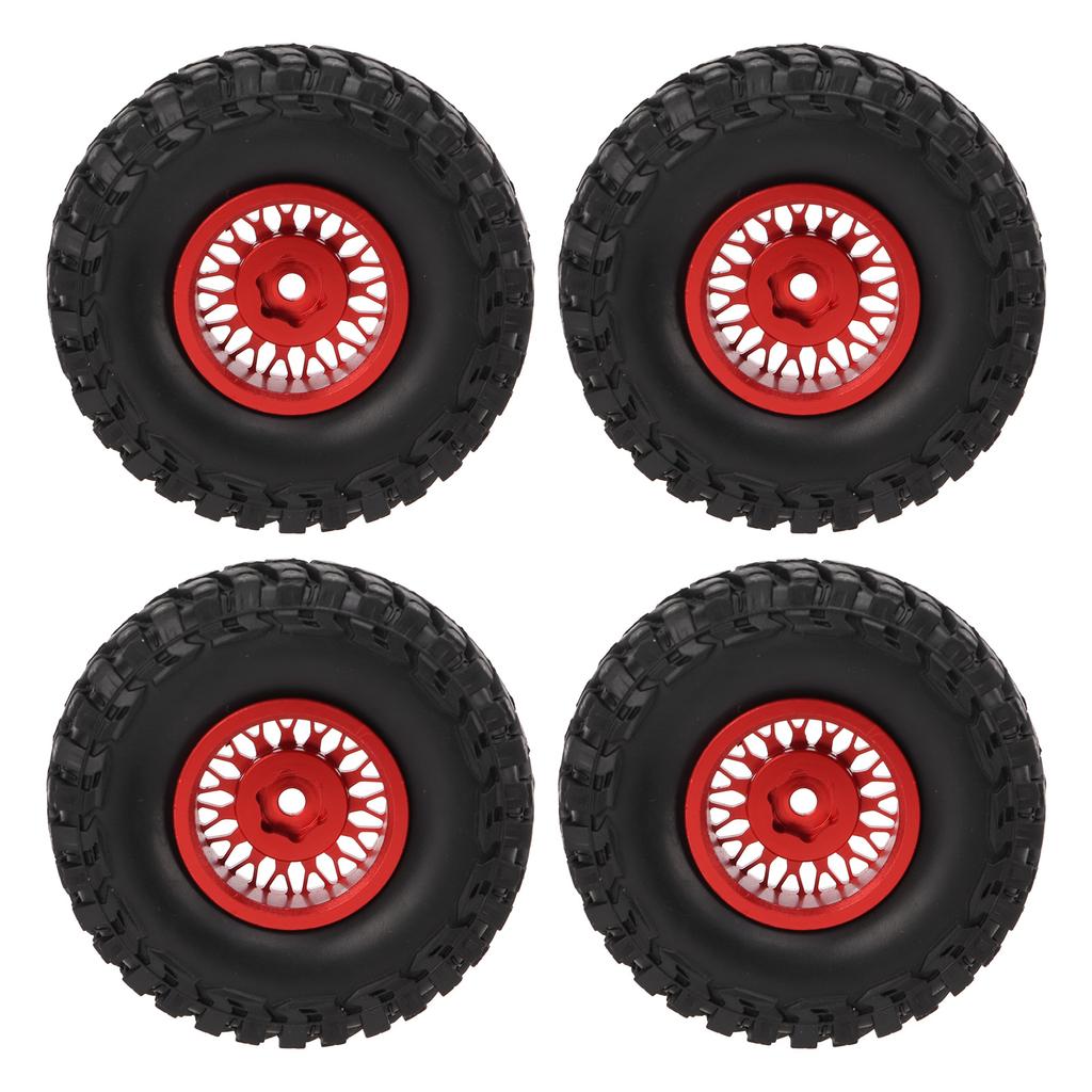 4pcs For SCX24 Wheels Small Compact Safe   Stable Easy Replaceable Mesh Tire for RC Car Parts