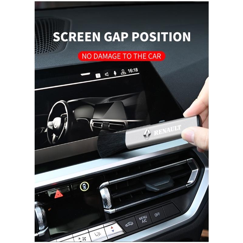 Car Air Conditioner Outlet Clean Brush Dust Remover Accessories For Renault Dacia Laguna 2 3 Coupe Clio 4 Megane 3 4 CC Grand Scenic
