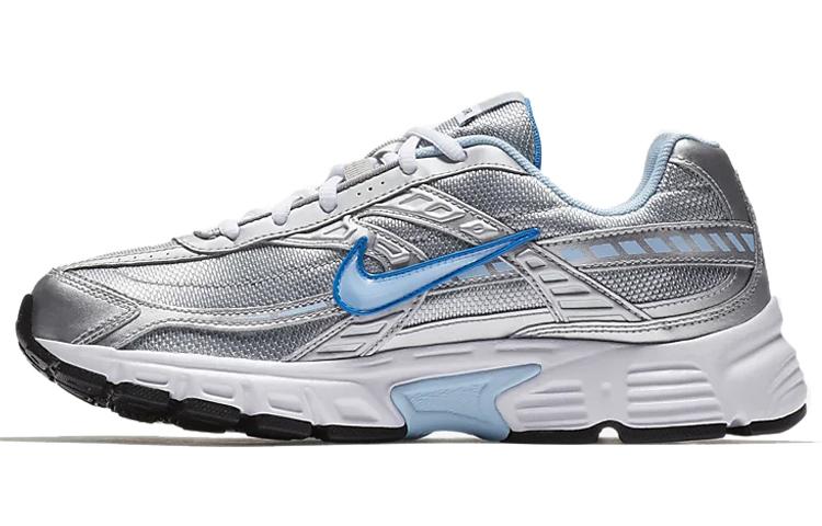 

Nike Initiator Running Shoes Women s Low Top Metallic Silver/White/Cool Gray/Ice Blue 394053-001 36.5