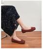 Grape Mother Spring New French Flat-soled Single Shoes Women's Comfortable Outer Wear Shallow Mouth Women's Shoes Bow Soft-soled Casual Shoes
