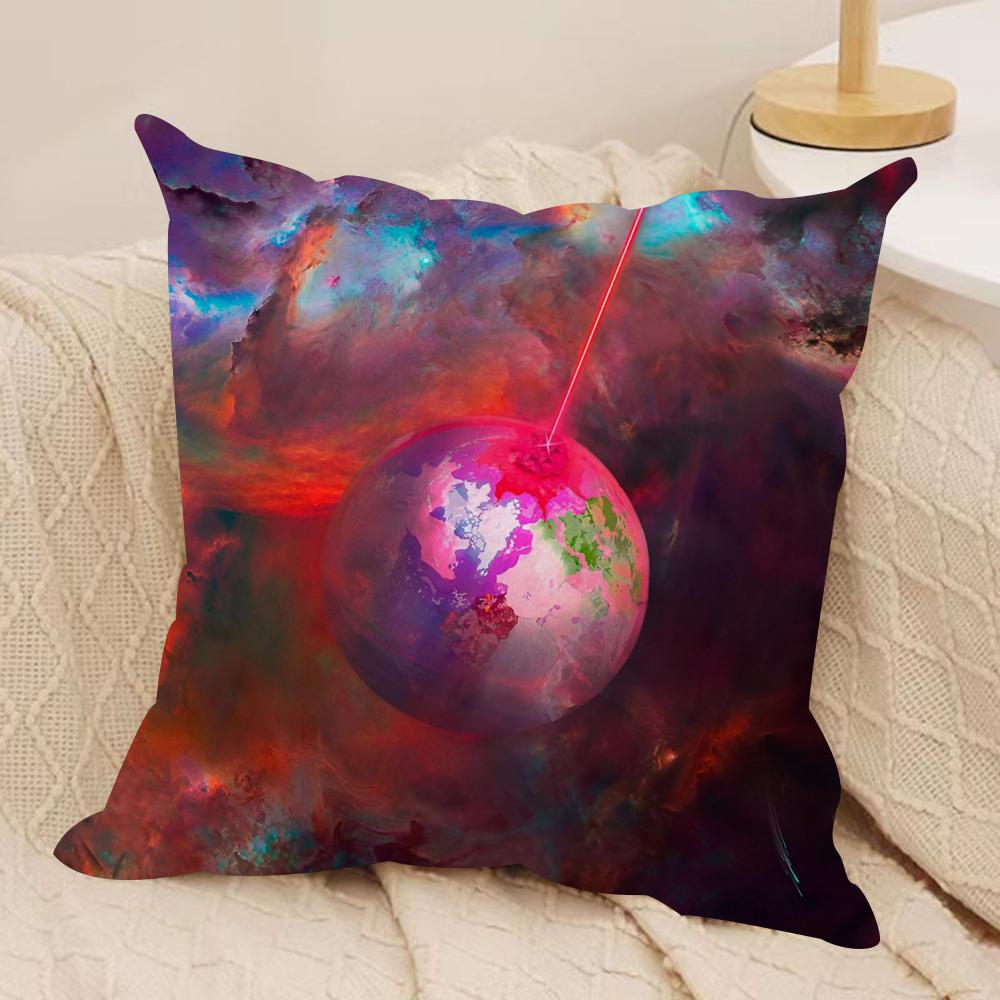 Male Singer Duki Cushion Cover Silky Short Plush DoubleSided Printed Pillow Case for Sofa All Seasons Home Decor Gift