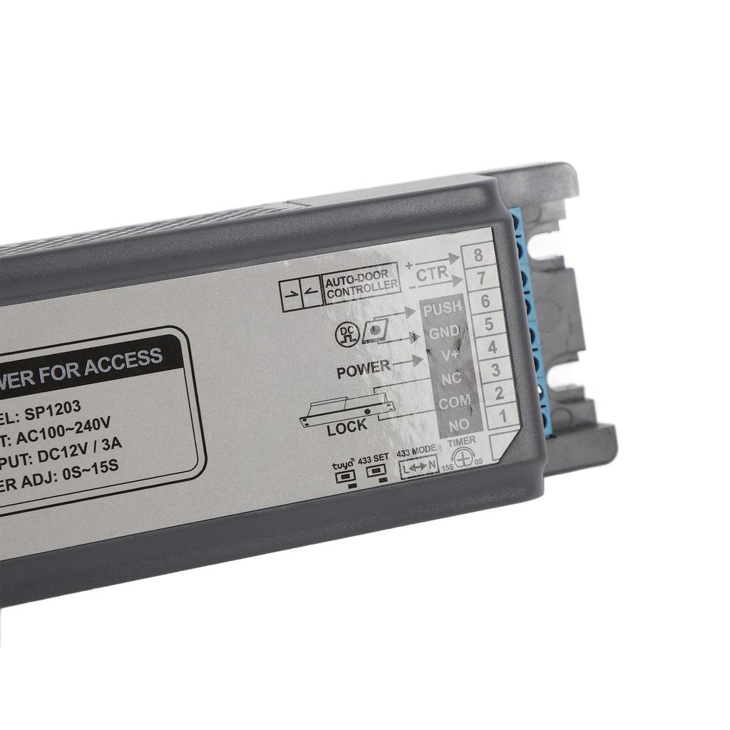 Door Access Control Power Supply 12V 3A 433MHz Wifi RF Wireless Remote Control Switch for Tuya APP for NC NO Access Control System