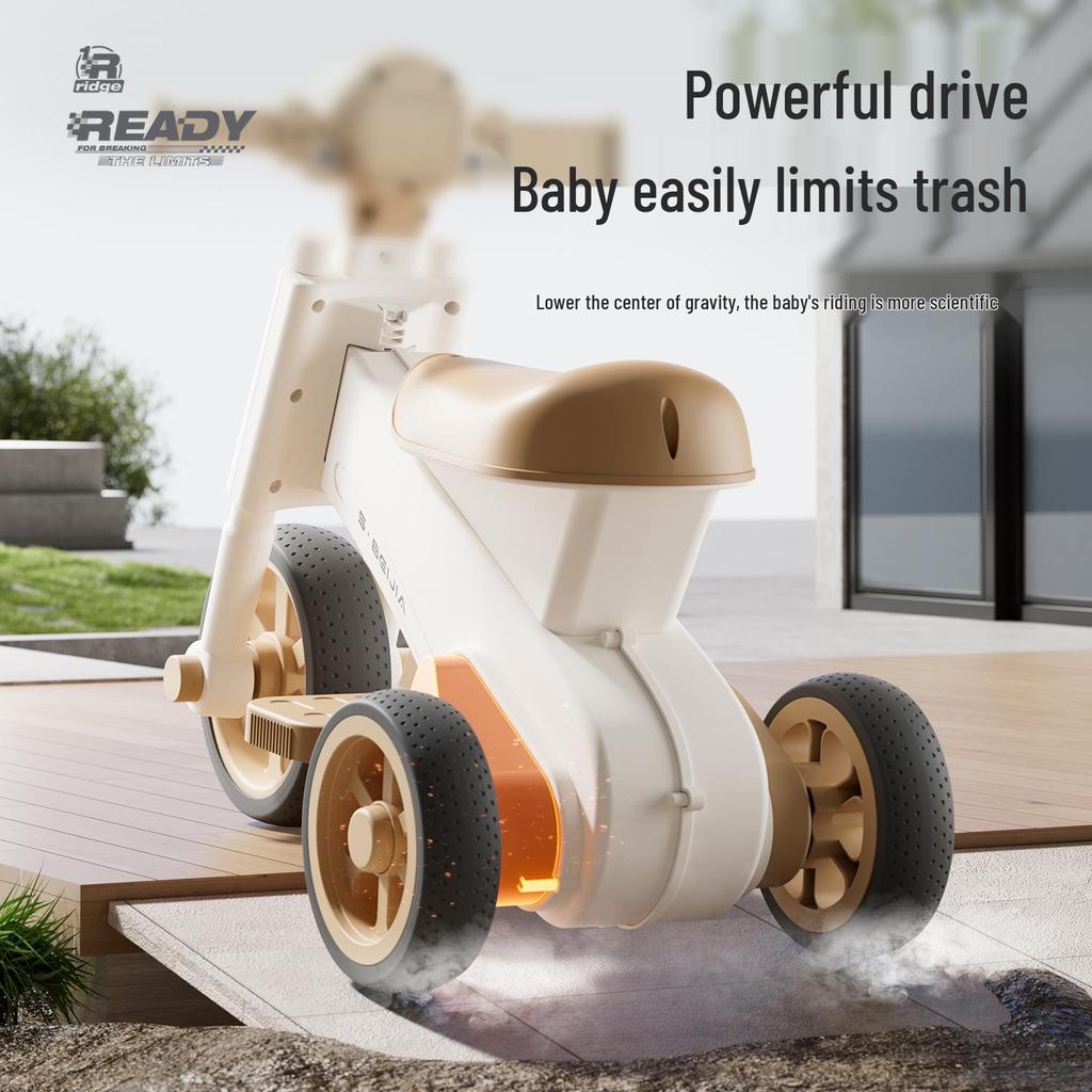 2025 Electric Balance Bike for Toddlers: 1-3 Years, Three-Wheeled, Entry-Level Scooter