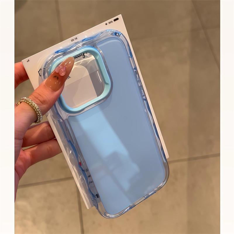 

Luxury Candy Jelly Color Shockproof Case for iPhone 17 Air 16 15 14 Plus 13 12 11 Pro Max Soft Bumper Armor Aesthetic Phone Capa For iPhone17ProMax синій