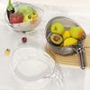 Plastic Kitchen Rice Washing Basket With Handle For Fruit And Vegetable Draining