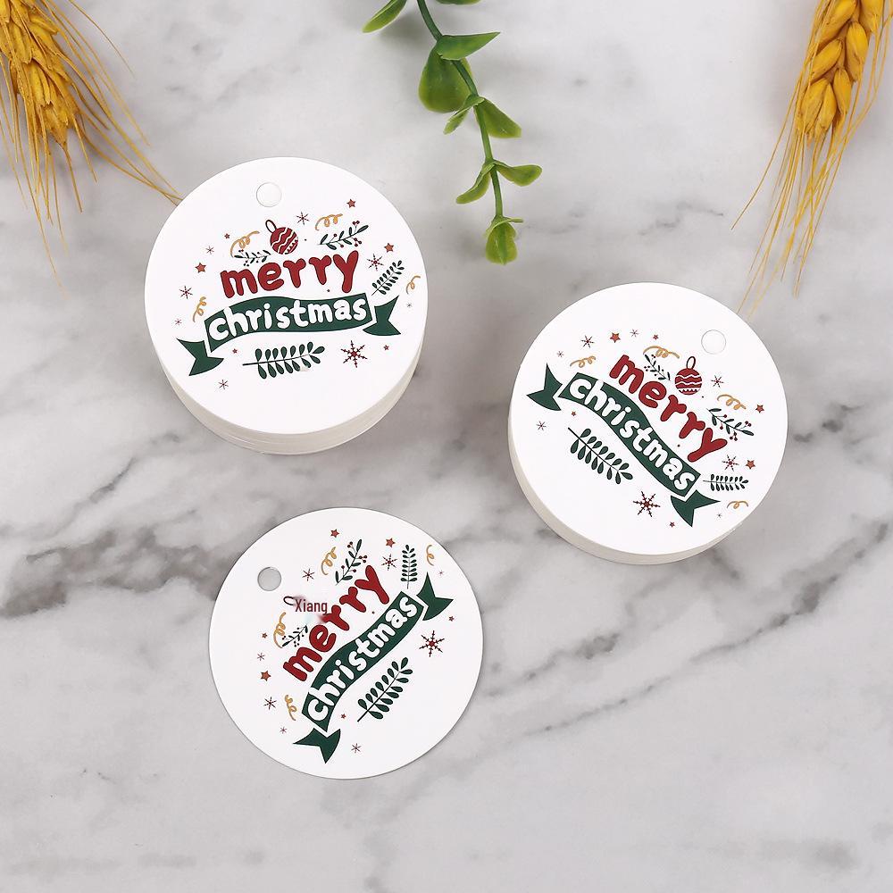 Assorted Christmas Hang Tags: Gift & Decoration Styles Available