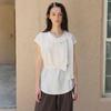 Soft Drape Tie Blouse 01