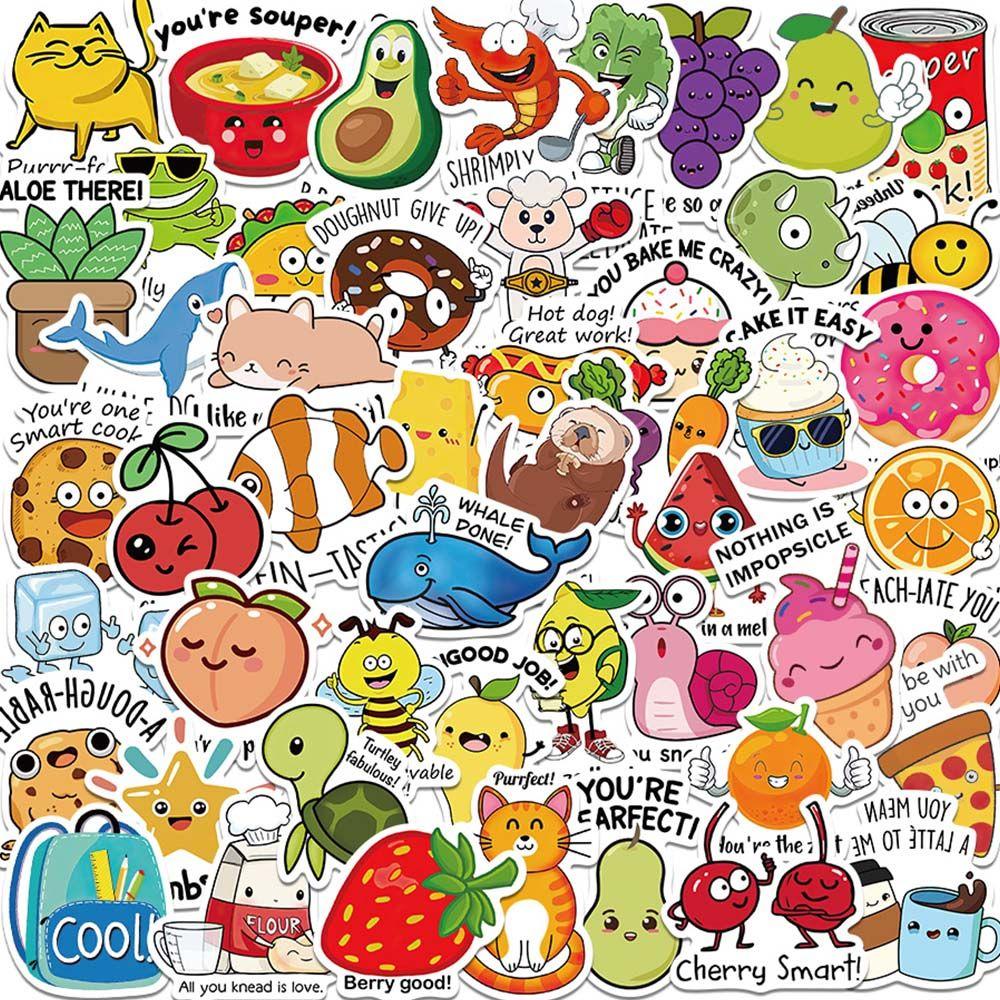 

Incentive Students Motivational Sticker Hand Account Decoration Kids Toy Decals Reward Stickers 50pcs