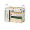PVC Books Collection Container Transparent Comic Book Storage Bag Portable Book Storage Bag  Home