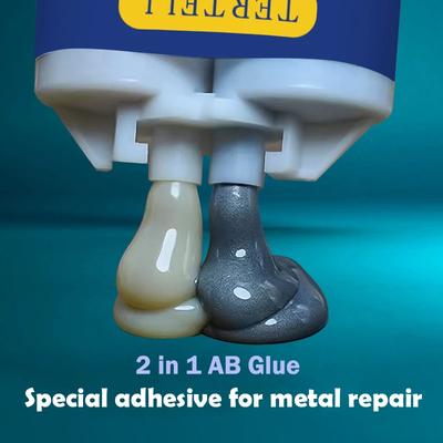 Extrusion Metal Repair Adhesive, Industrial, High Strength, Bonding Sealant, Weld Seam Metal Repair Agent, Strong Casting, Ab Glues