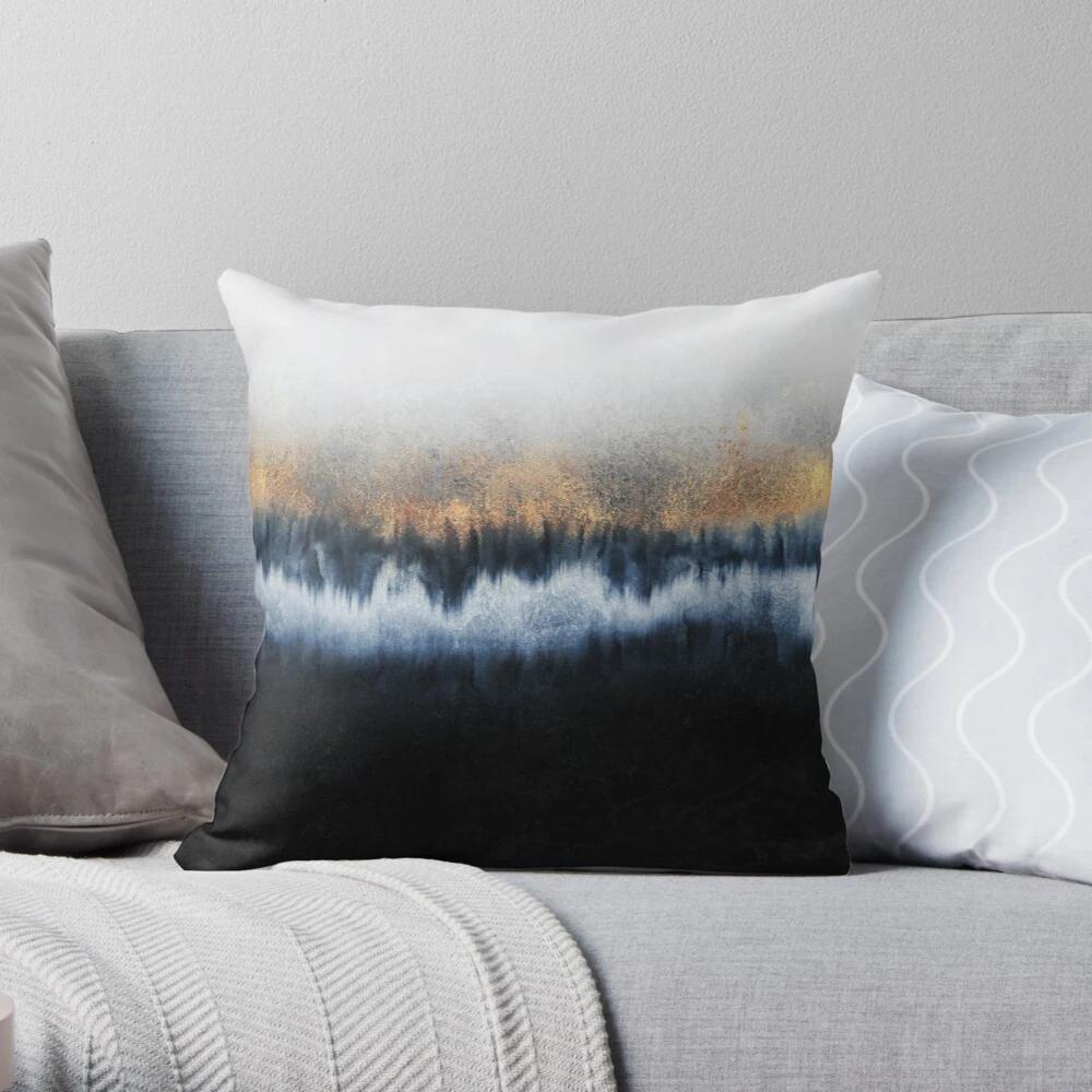 Dekorative Heim Kissenhülle Kissenbezug Nordisch 45*45 40*40 50x50cm Modernes Wohnzimmer Sofa Haus Abstrakt Tinte