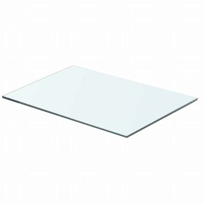 VidaXL Panneaux d'étagère 2 pcs Verre Transparent 50 x 30 cm