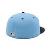 New Era 59FIFTY Cap MLB New York Yankees NY Sky Under Exclusive to and Flat Deep UV Trendy Functional Hat (70898509, NER35C2673) Blue/Navy 2-Tone