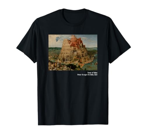 Tower of Babel  Painting Art T-Shirt