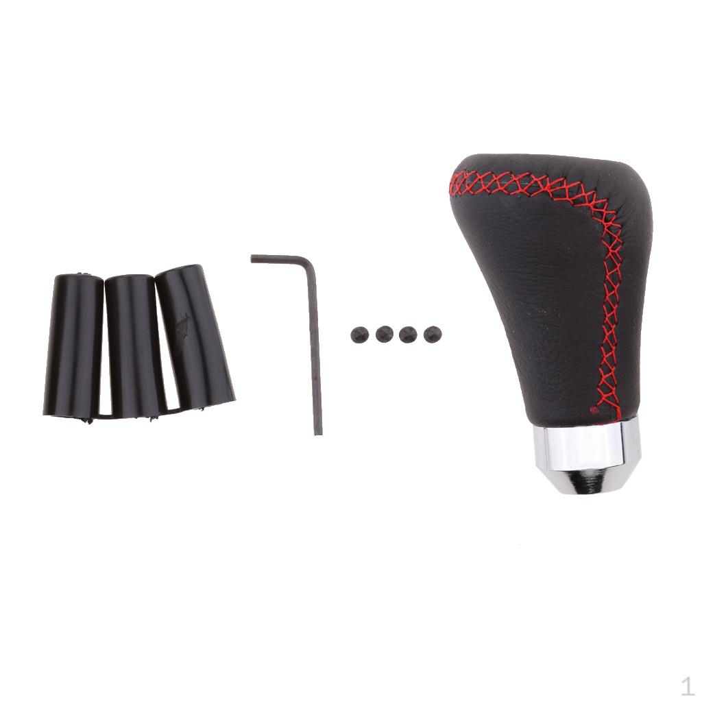 5 Knob with PU Leather Dustproof Cover for VW