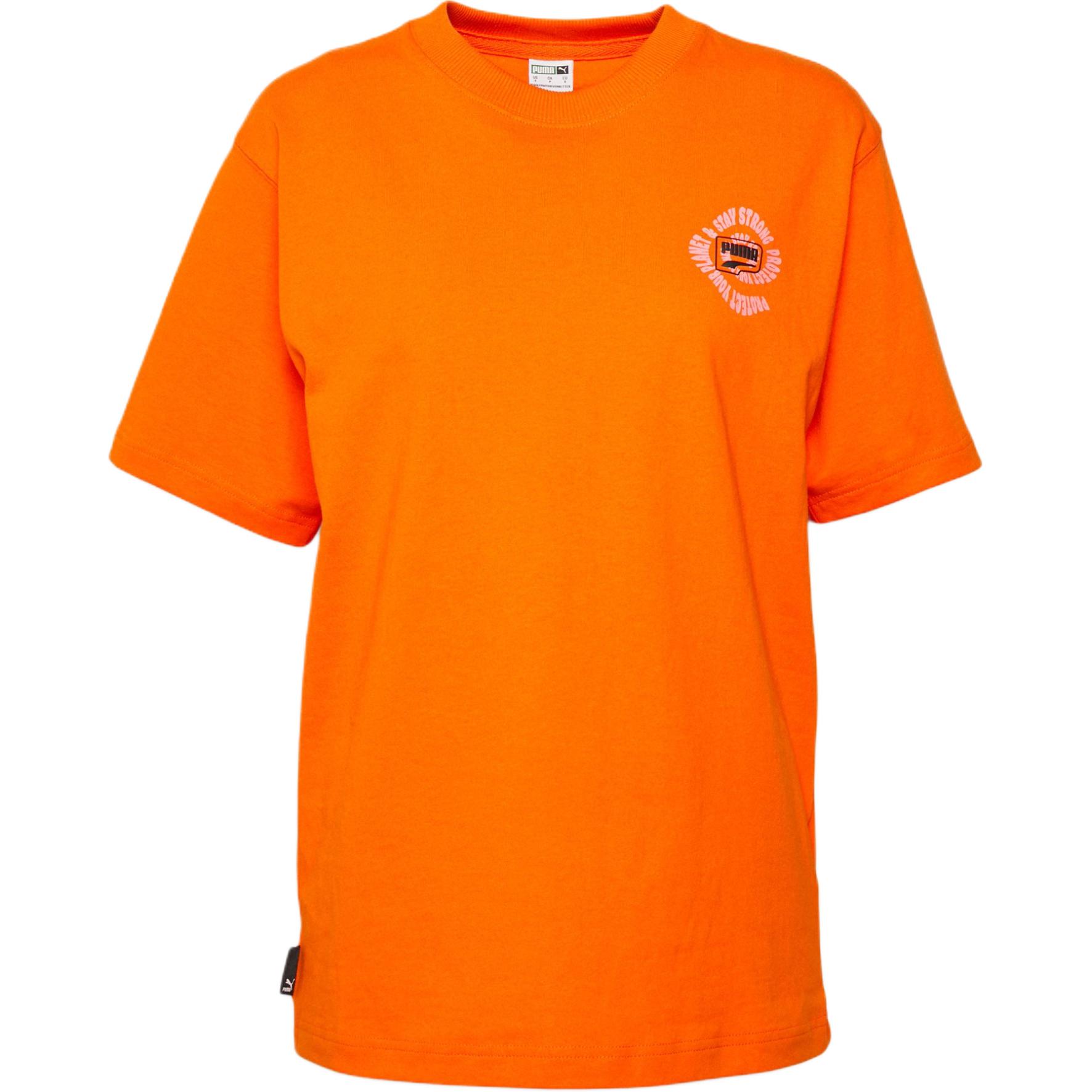 PUMA T Shirt Women s Orange Red 620550-23 155/80A/S