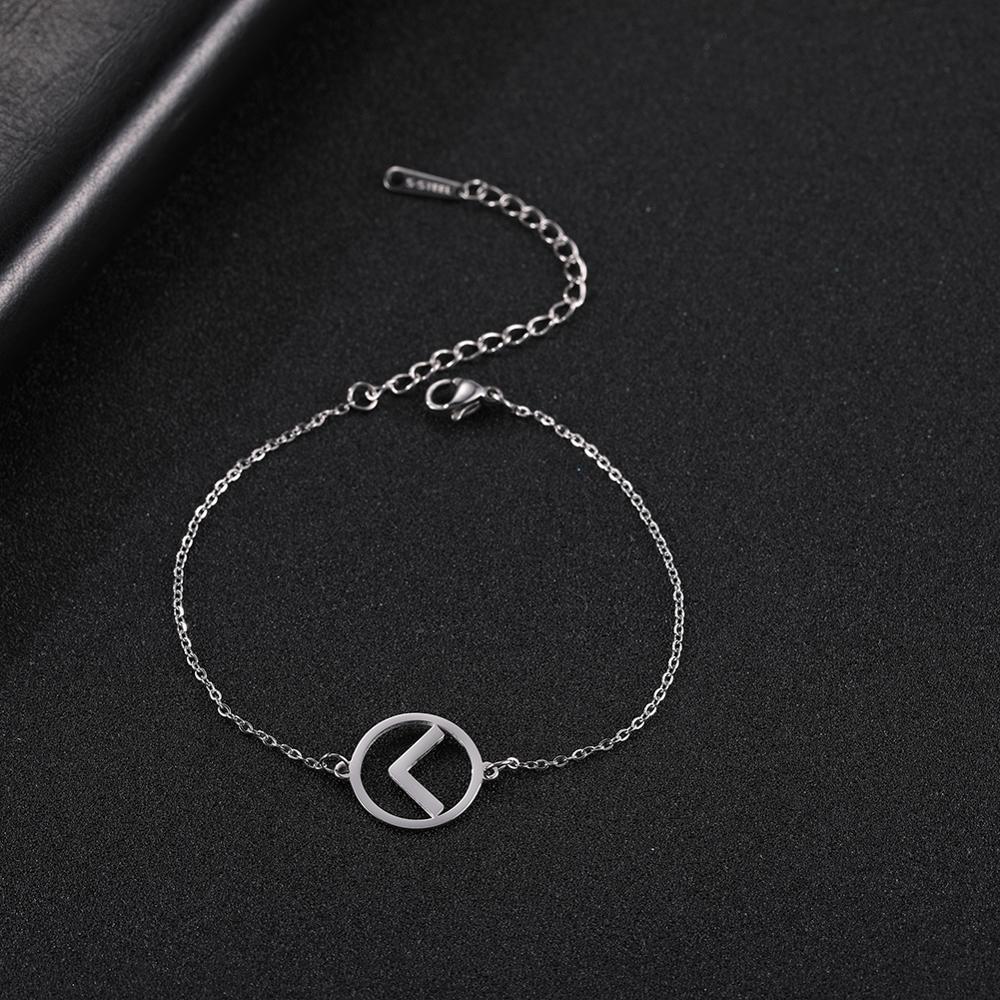 My Shape 24 Viking Runes Odin Stainless Steel Bracelet Adjustable Nordic Small Charm Cuff Bangle Jewelry Gifts for Women Female