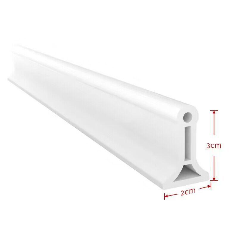 Waterproof Bathroom & Kitchen Water Barrier Strip - Dry/Wet Separation Threshold
