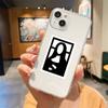 For iPhone 15 16 14 13 12 mini 11 Pro Max XS X XR SE 7 8 Plus Silicone Clear Cover Art Aesthetic David Mona Lisa Phone Case