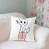 Kawaii BBoykisserS Throw Pillow Covers Pattern Cushion Cover Suitable For Sofa Bedroom Car Pillow Cover