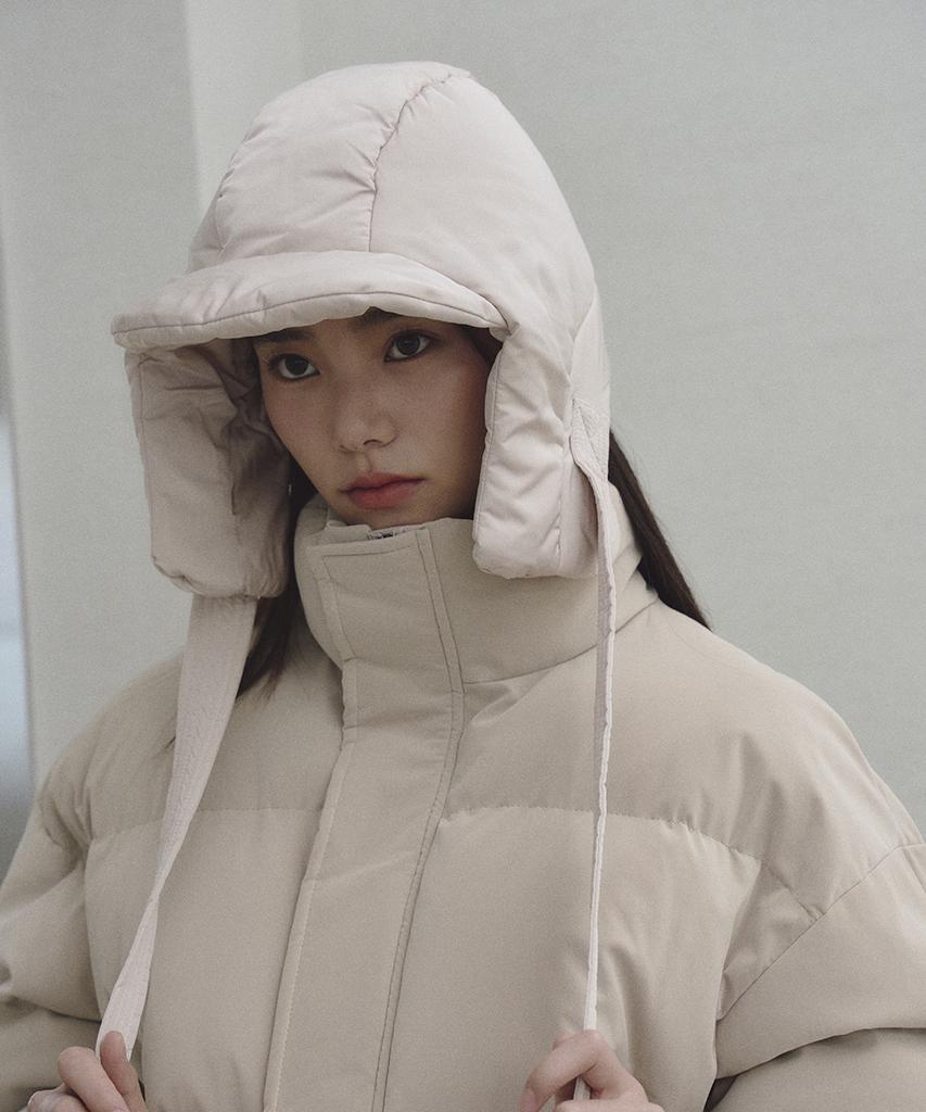 THE GREEN LAB Padded Balaclava [Light Beige]