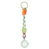 Relógio J-AXIS Estilo Paracord com Mosquetão CF2C0032, Laranja, Design de Pulseira com Clipe, Estilo Casual Outdoor Unissex