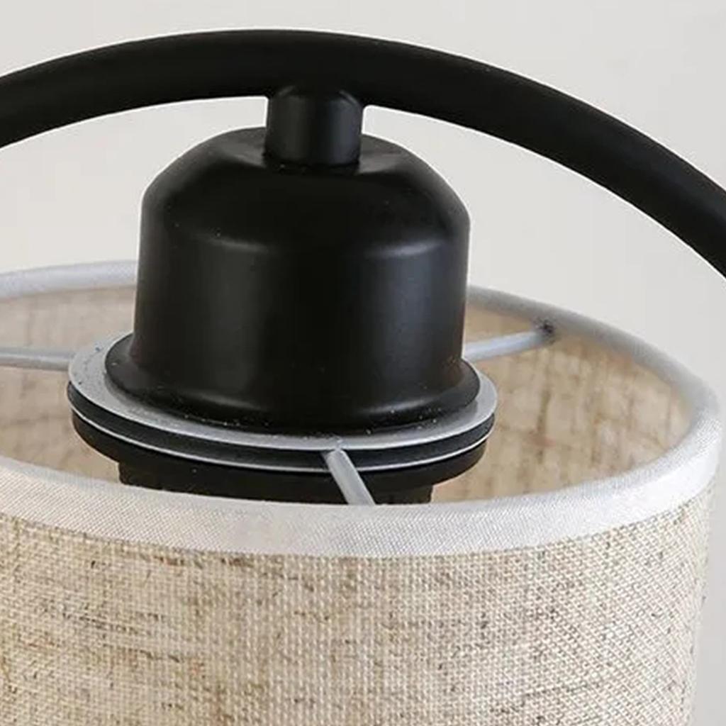 Desk Lamp, Bedroom, Bedside, Personalized, Creative  Retro Fabric, Warm Solid Wood Dimming Small Night Light