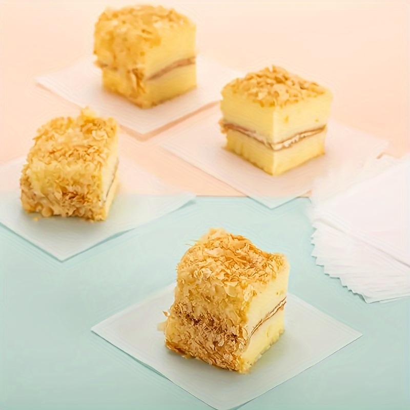 Home Kitchen Cooking Oil Proof Paper Square Oven Oil Paper Non Stick Hamburger Patties Barbecue Meat Separation Paper