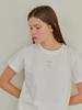 ANOETIC Anc Embroidery Logo Tee_White