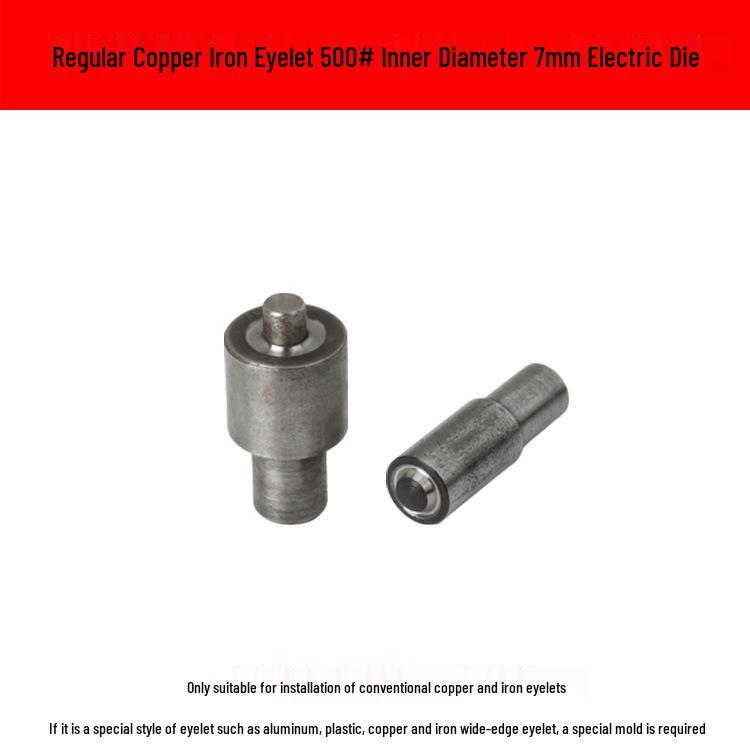 Copper Iron Eyelet & Rivet Installation Tool for Shoes