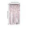 1x2m/2x2m Bachelorette Party Decorations Penis Rose Gold Metallic Foil Fringe Curtain Bridal Shower Hen Party Photo Booth Props