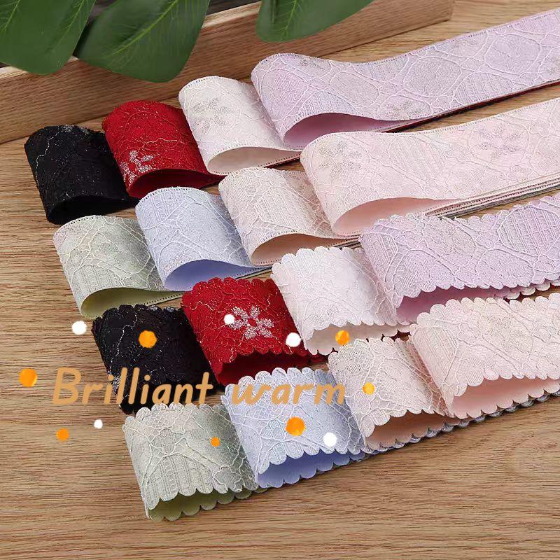 10 Yards 38mm Gold/silver Lace Silk Screen with Glossy Handmade Bow Hair Accessories Clothing Fresh Flowers Decorative Ribbons