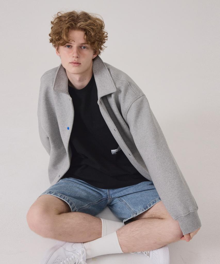 Get It On Signature Varsity Jacket_Gray