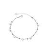 S925 Sterling Silver Double Star Layered Bracelet - Korean Style, Versatile Design, Perfect Gift for Girlfriend