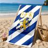 Ifk Lion Crest Emblem Beach Towel, Quick-drying, Easy to Care for, Suitable for Both Fitness and Beach Vacations,Sports Essential