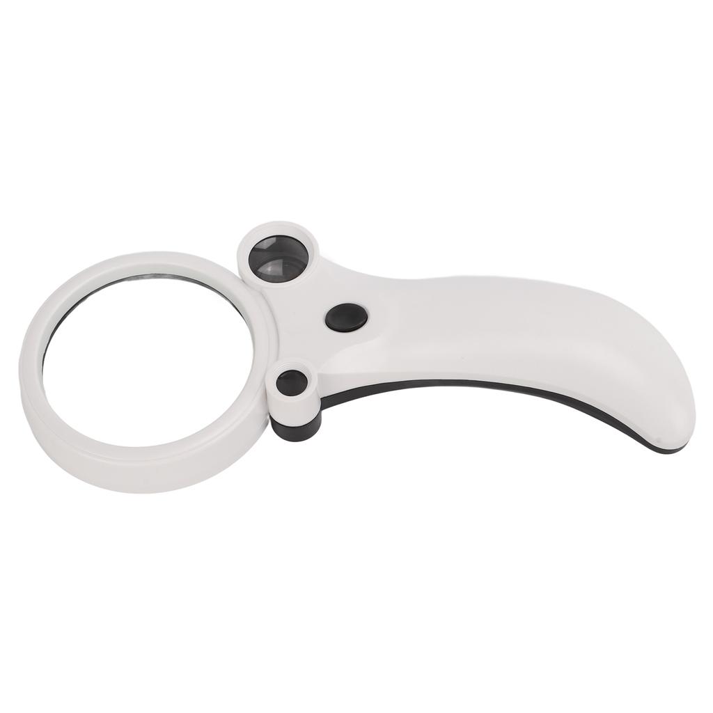 Magnifying Glass High Definition Zoom Illumination Fill Light 2.5X 25X 55X Magnifications Handheld