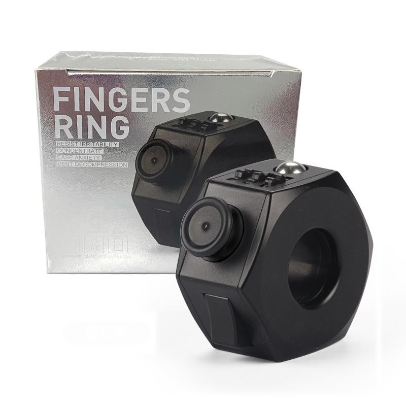 Neues Fidget Ring Spielzeug Dekompressionswürfel Autismus ADHS Angst Stressabbau Fingerspitzenspielzeug Kinder Erwachsene für Büro Schule Reisen